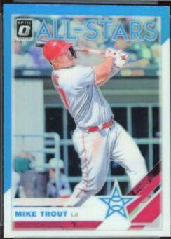 Mike Trout [Carolina Blue] #100