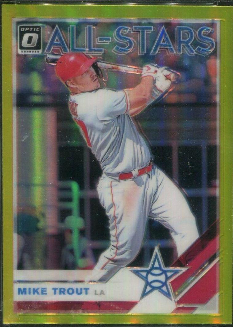 Mike Trout [Lime Green] #100