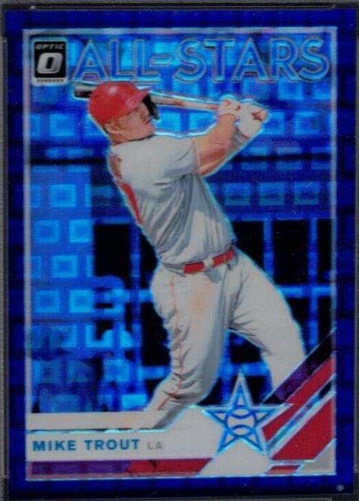 Mike Trout [Pandora Blue] #100