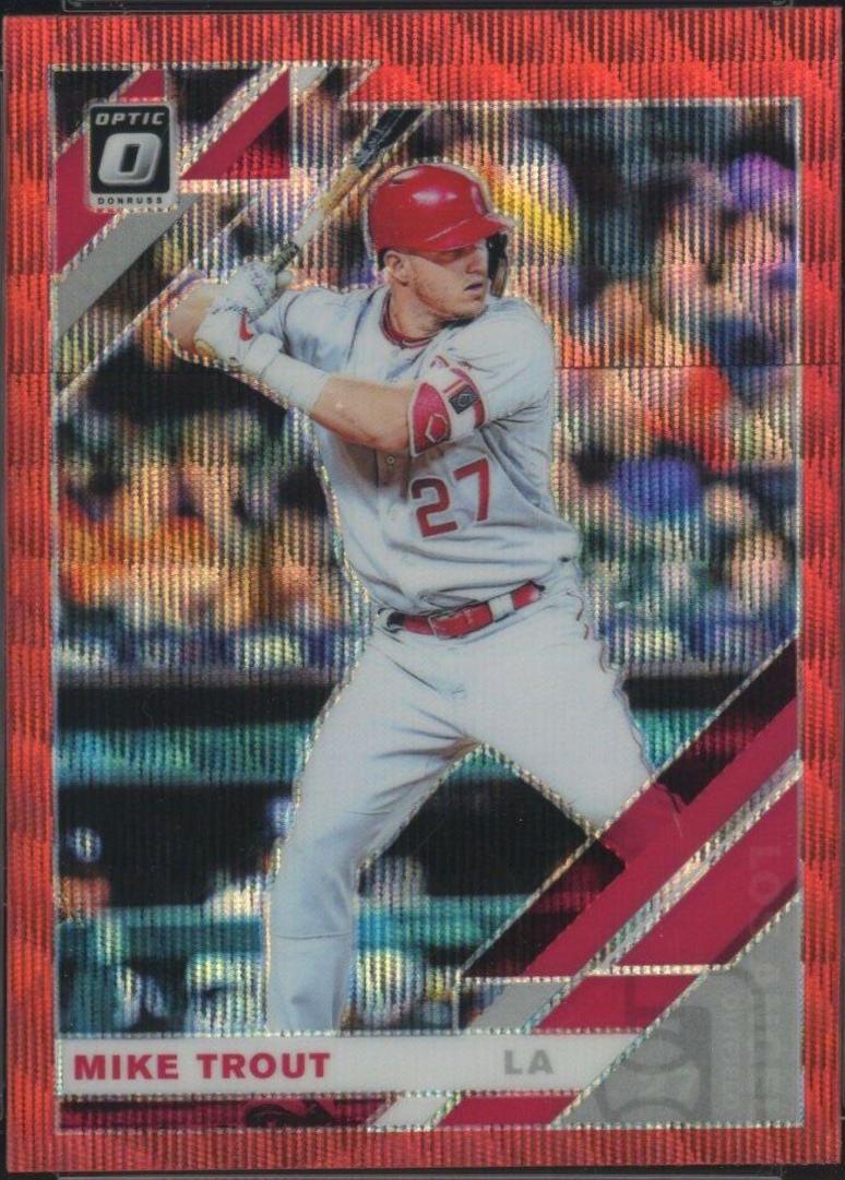 Mike Trout [Red Wave] #170