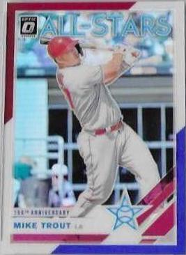 Mike Trout [Red, White, Blue 150th Anniversary] #170