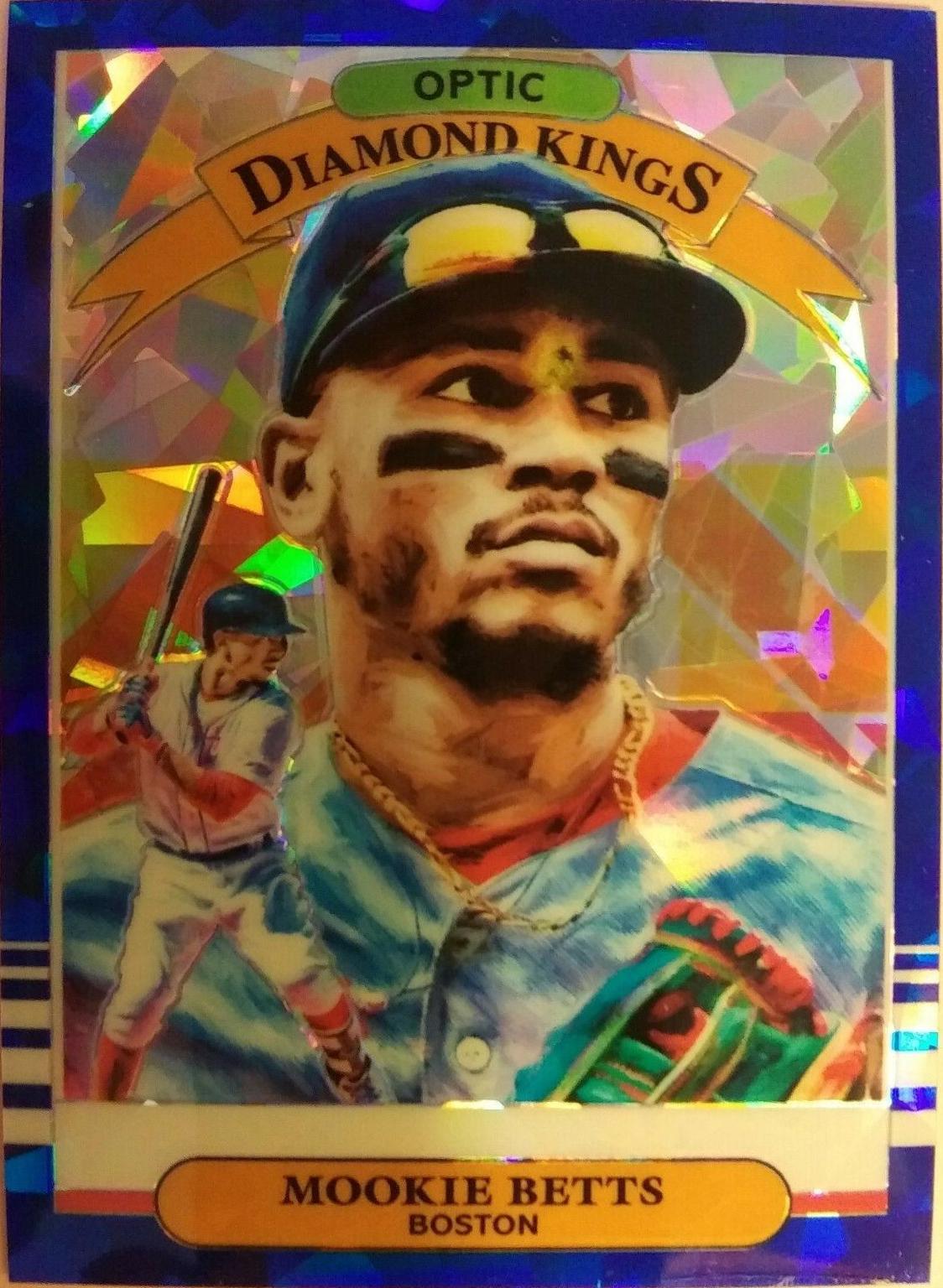 Mookie Betts [Cracked Ice Blue] #1