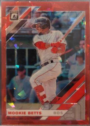 Mookie Betts [Cracked Ice Red] #101