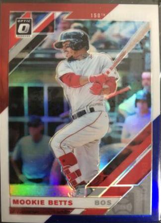 Mookie Betts [Red, White, Blue 150th Anniversary] #101