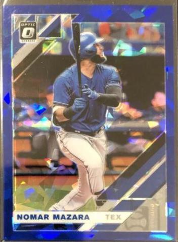 Nomar Mazara [Cracked Ice Blue] #125