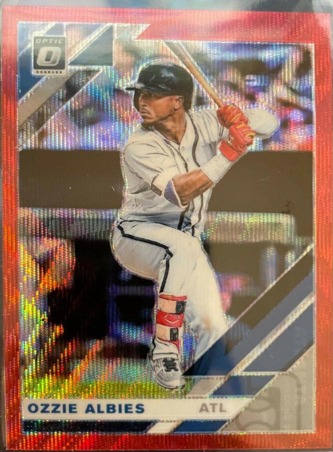 Ozzie Albies [Red Wave] #156