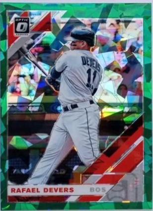 Rafael Devers [Cracked Ice Green] #128