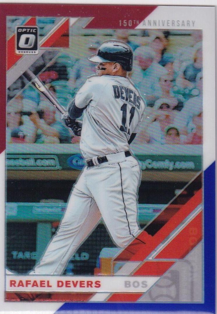 Rafael Devers [Red, White, Blue 150th Anniversary] #128