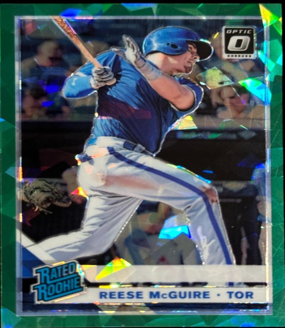 Reese McGuire [Cracked Ice Green] #55
