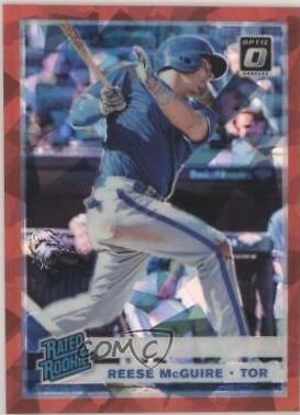 Reese McGuire [Cracked Ice Red] #55