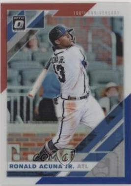 Ronald Acuna Jr. [Red, White, Blue 150th Anniversary] #177