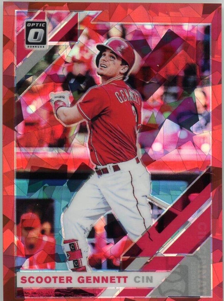 Scooter Gennett [Cracked Ice Red] #137
