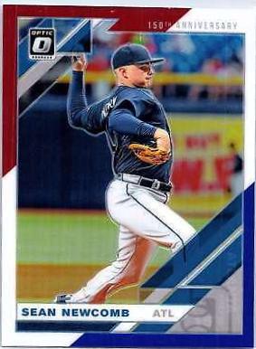 Sean Newcomb [Red, White, Blue 150th Anniversary] #117