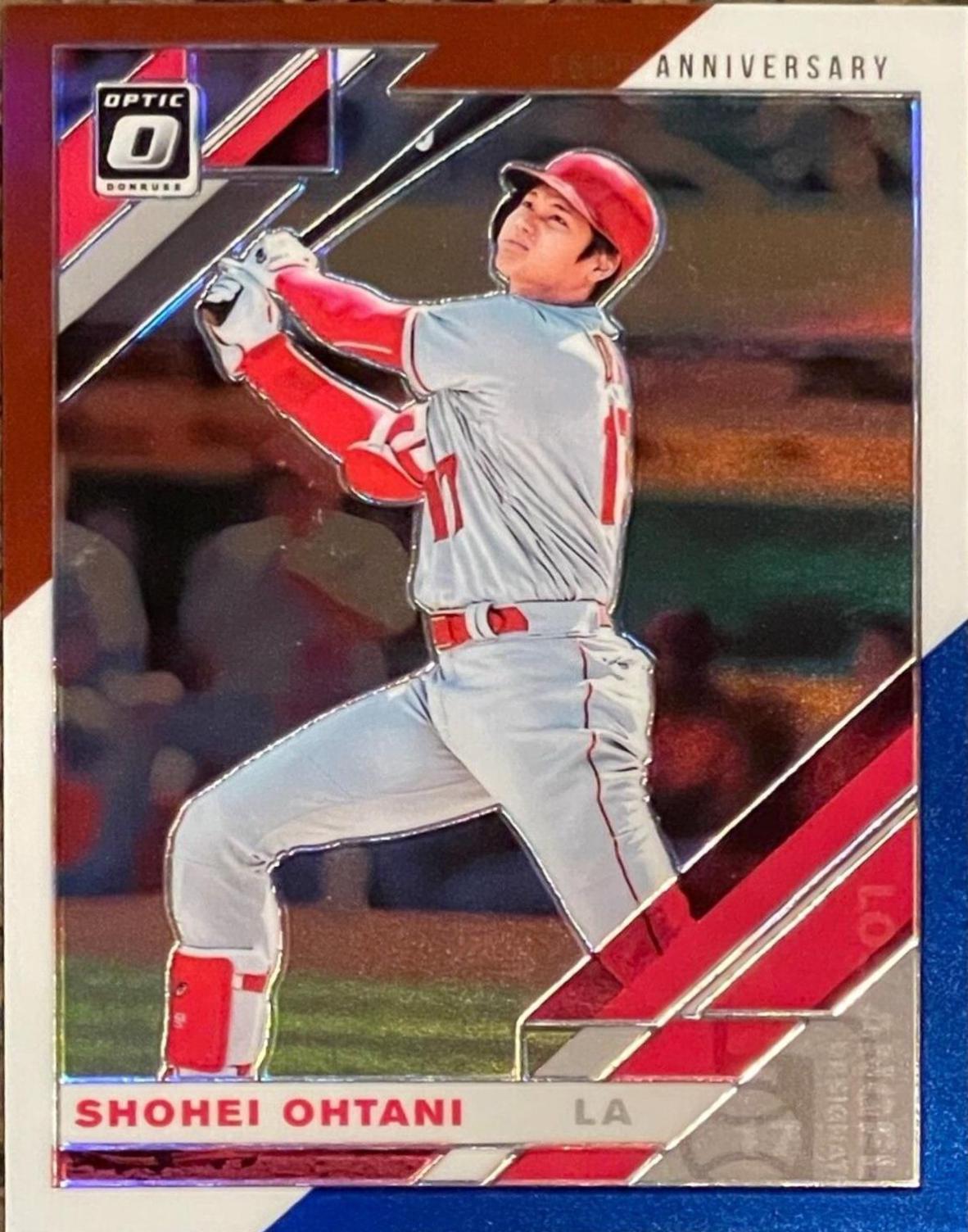 Shohei Ohtani [Red, White, Blue 150th Anniversary] #164