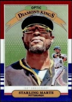 Starling Marte [Red, White, Blue 150th Anniversary] #24