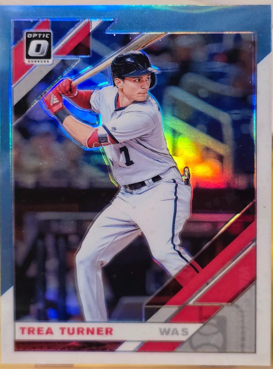 Trea Turner [Carolina Blue and White] #141