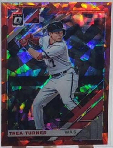Trea Turner [Cracked Ice Red] #141