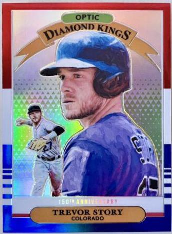 Trevor Story [Red, White, Blue 150th Anniversary] #185