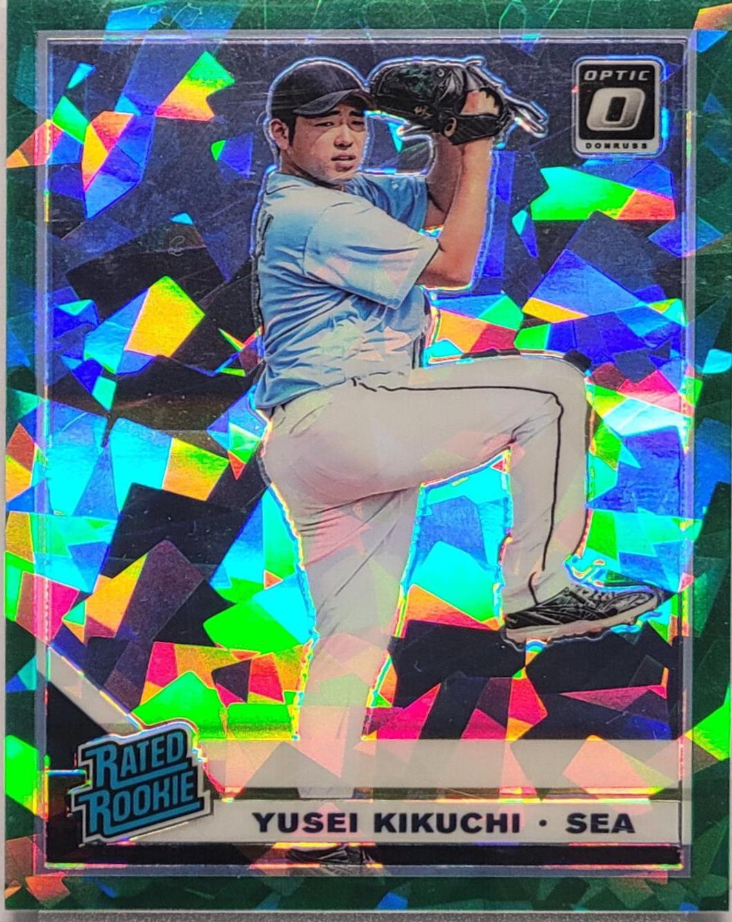 Yusei Kikuchi [Cracked Ice Green] #77