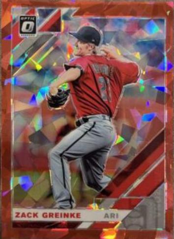 Zack Greinke [Cracked Ice Red] #139