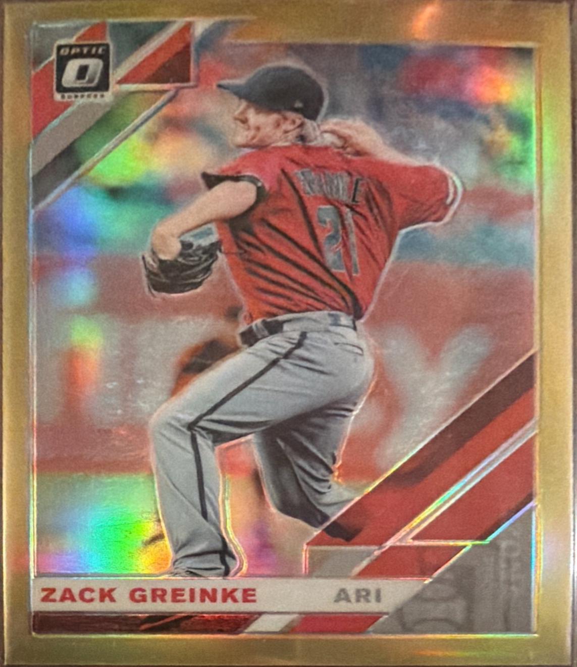 Zack Greinke [Gold] #139