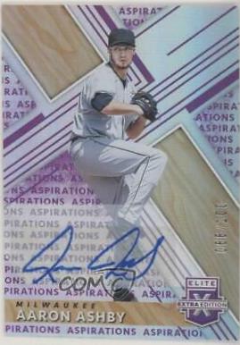 Aaron Ashby [Autograph Aspirations Purple] #157