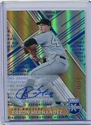 Aaron Hernandez [Autograph Aspirations Blue] #141