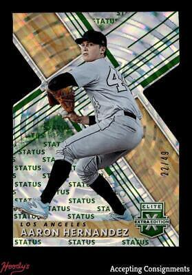 Aaron Hernandez [Status Die Cut Emerald] #141