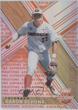 Aaron Schunk [Aspirations Orange] #62