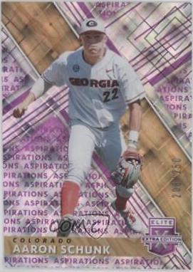 Aaron Schunk [Aspirations Purple] #62