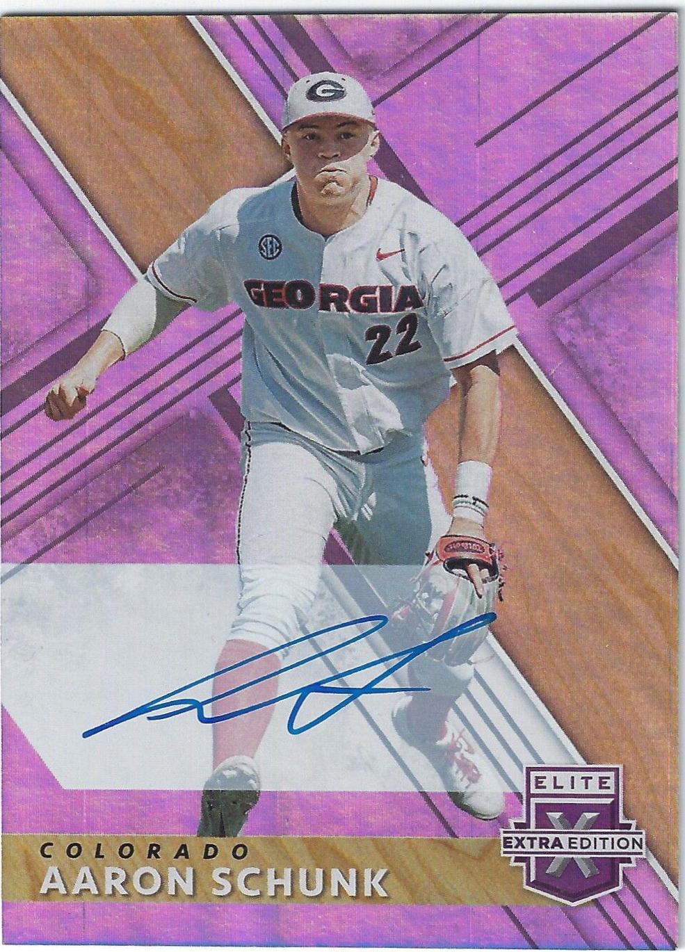 Aaron Schunk [Autograph] #62
