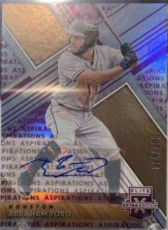 Abraham Toro [Autograph Aspirations Purple] #119