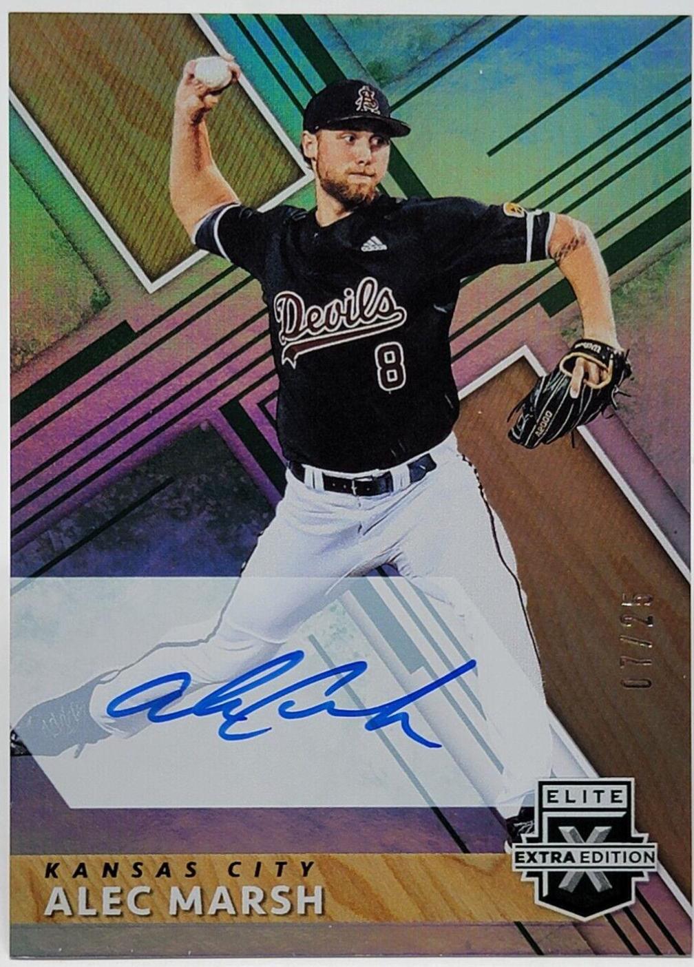 Alec Marsh [Autograph Emerald] #70