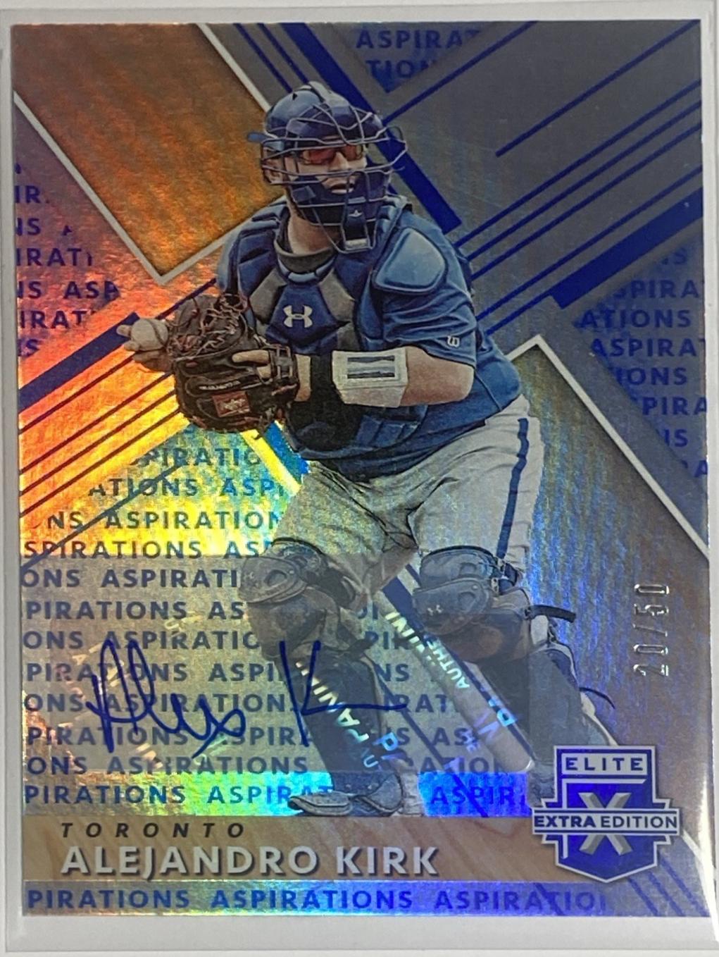 Alejandro Kirk [Autograph Aspirations Blue] #182