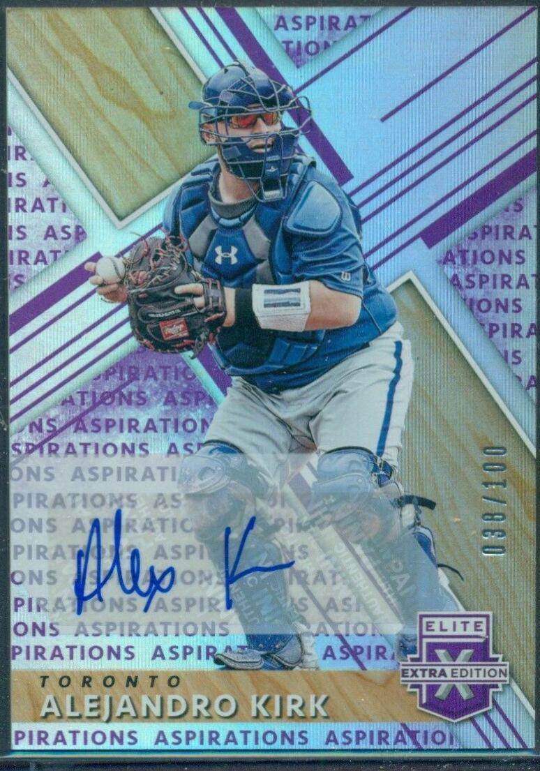 Alejandro Kirk [Autograph Aspirations Purple] #182