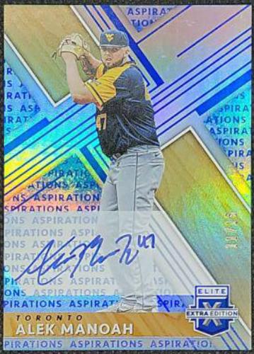Alek Manoah [Autograph Aspirations Blue] #11