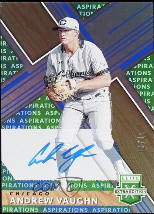 Andrew Vaughn [Autograph Aspirations Tie Dye] #3