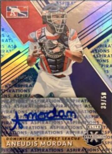 Aneudis Mordan [Autograph Aspirations Blue] #189