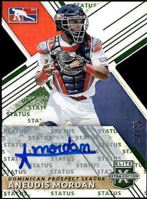 Aneudis Mordan [Autograph Emerald] #189