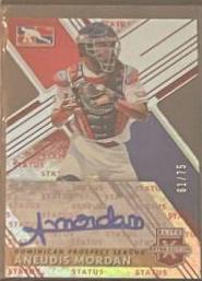 Aneudis Mordan [Autograph Status Die Cut Emerald] #189