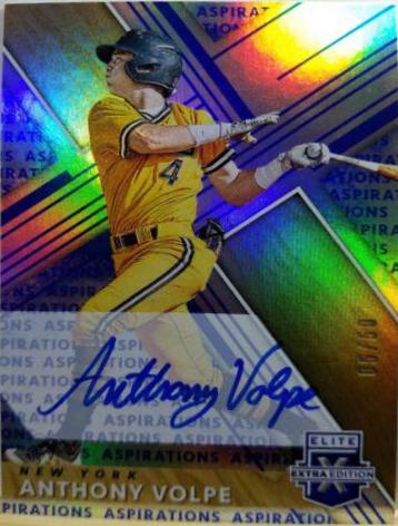 Anthony Volpe [Autograph Aspirations Blue] #30