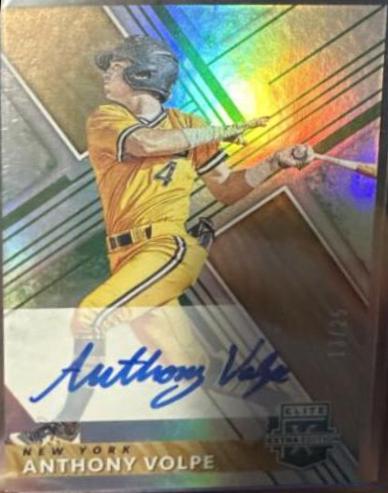 Anthony Volpe [Autograph Emerald] #30