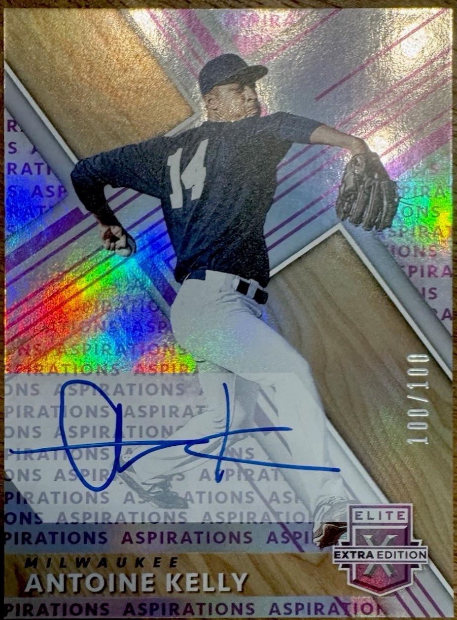 Antoine Kelly [Autograph Aspirations Purple] #65
