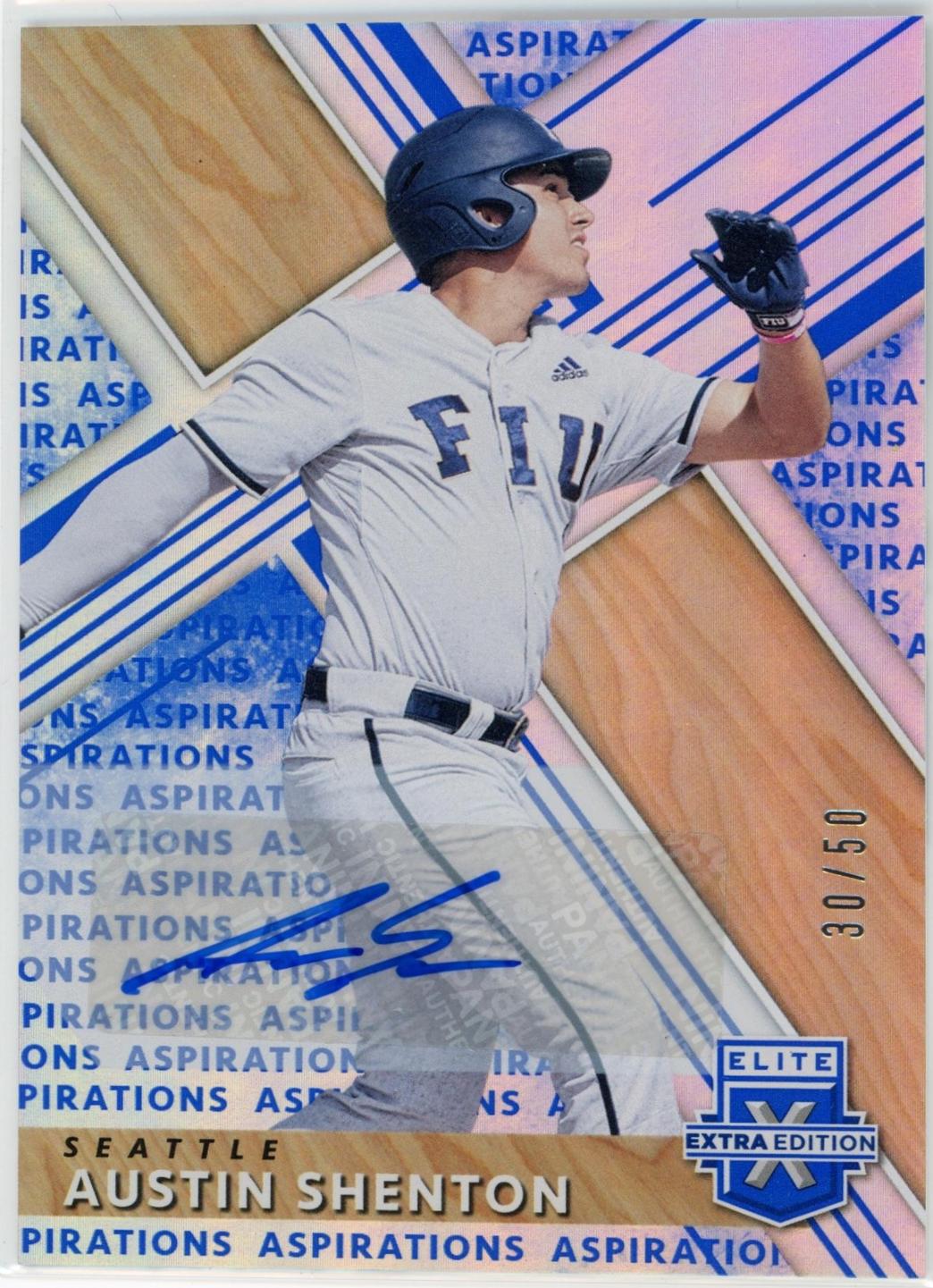 Austin Shenton [Autograph Aspirations Blue] #122