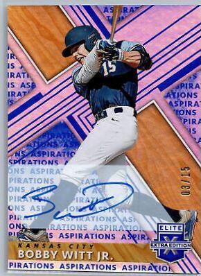Bobby Witt Jr. [Autograph Aspirations Blue] #2