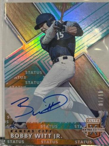 Bobby Witt Jr. [Autograph Status Die Cut Emerald] #2