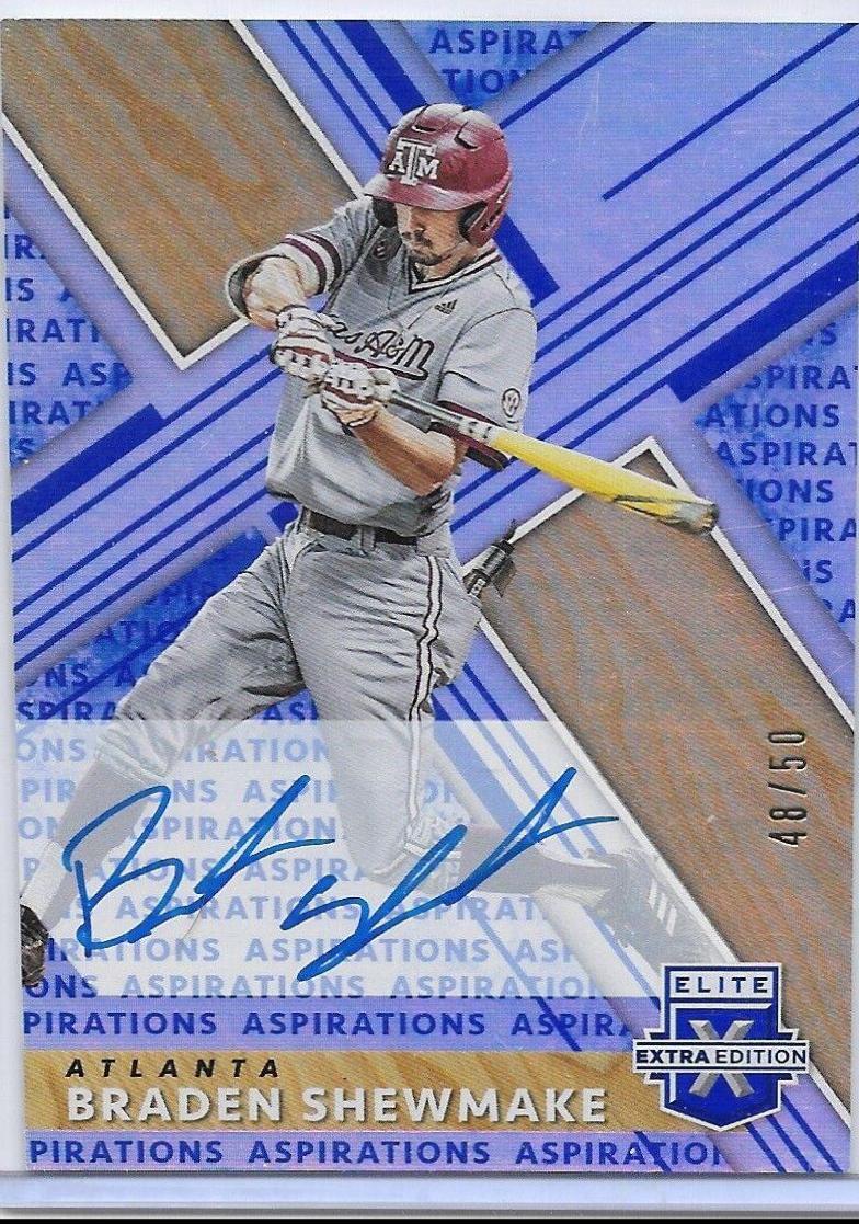 Braden Shewmake [Autograph Aspirations Purple] #21