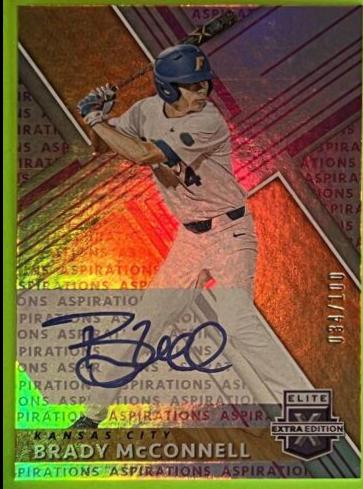 Brady McConnell [Autograph Aspirations Purple] #44