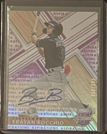 Brayan Rocchio [Autograph Aspirations Purple] #97