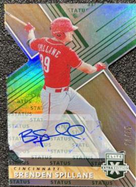 Brenden Spillane [Autograph Status Die Cut Emerald] #144